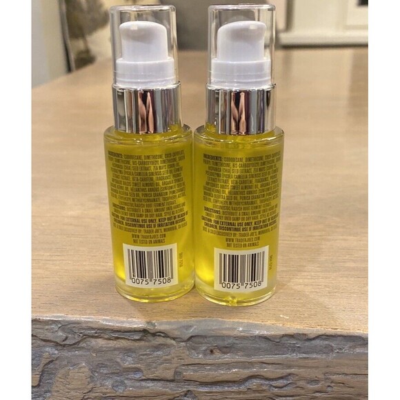 Trader Joe's Hair Oil 1 oz each Set of 2 Smooths. Protects. Moisturizes. - Picture 2 of 8
